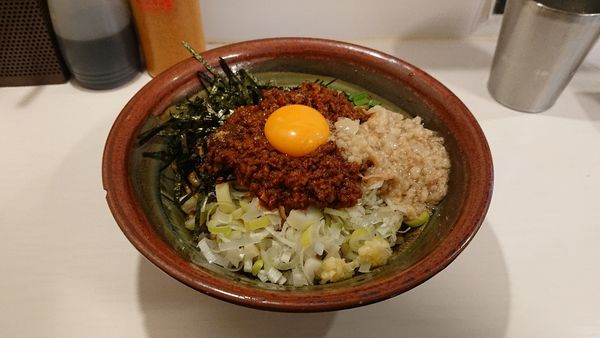 「カレー台湾まぜそば」@ハイパーファットンの写真