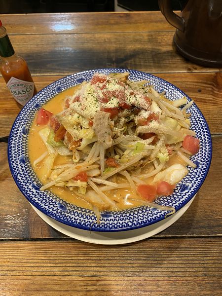 「トマトクリームちゃんぽん」@じげもんとんの写真