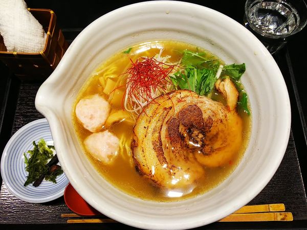 「塩ラーメン」@麺処 銀笹の写真