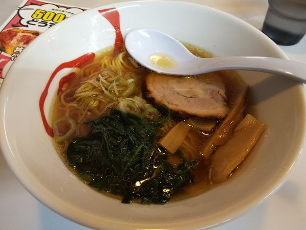 「とりがらしょうゆ（並）　※クーポンで５００円」@麺屋 壱の写真