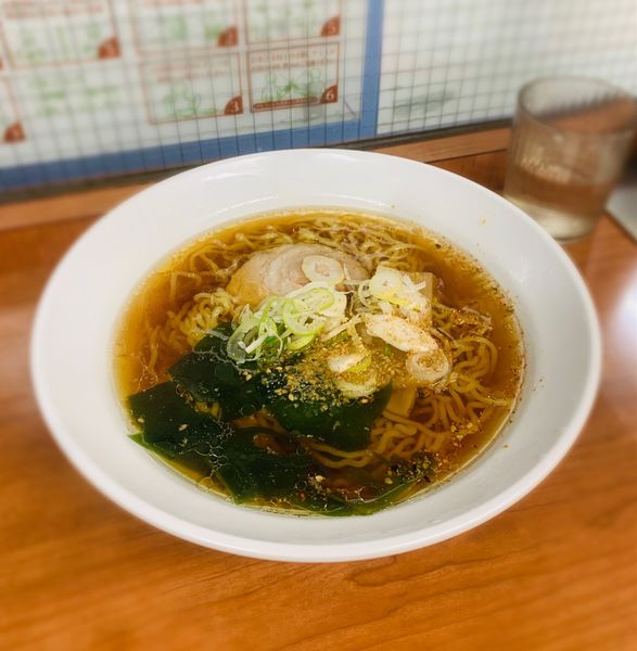 「中華そば（¥420）」@大江戸そば 上野9・10番ホーム店の写真