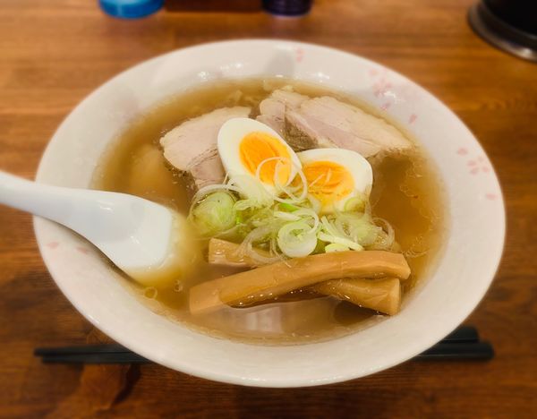 「中華そば（塩￥830）＋玉子（￥80）」@麺とおばんざいとお酒のお店 佳什の写真