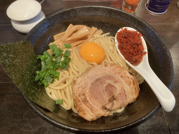 「海老辛油そば」@NOODLE DINING 鵺 NUEの写真