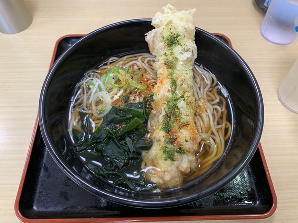 「ちくわ天そば 440円」@名代 箱根そば 藤沢店の写真