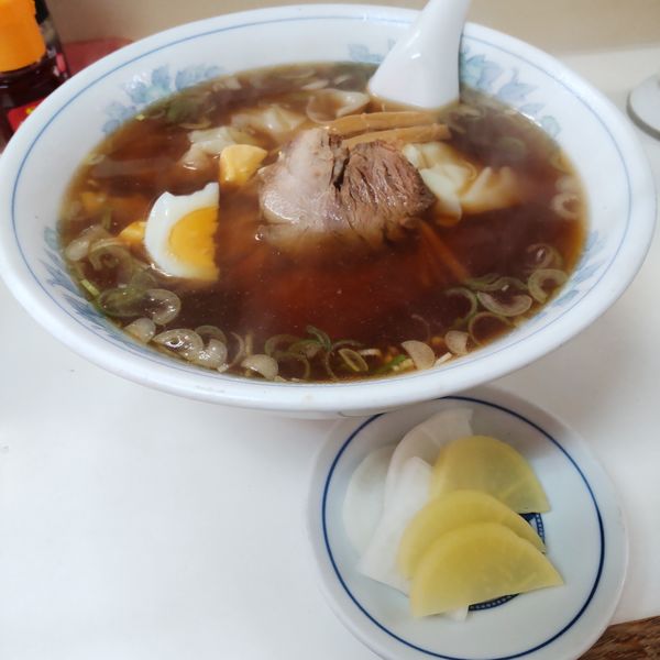 「ワンタンメン（￥600）」@博龍の写真