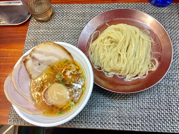 「甘辛酢昆布水つけ麺【950円】」@麺や 睡蓮の写真