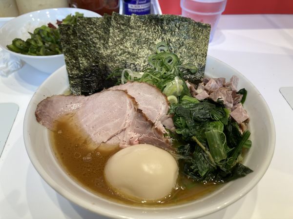 「上ラーメン並　九条ネギ」@ラーメン 三浦家の写真