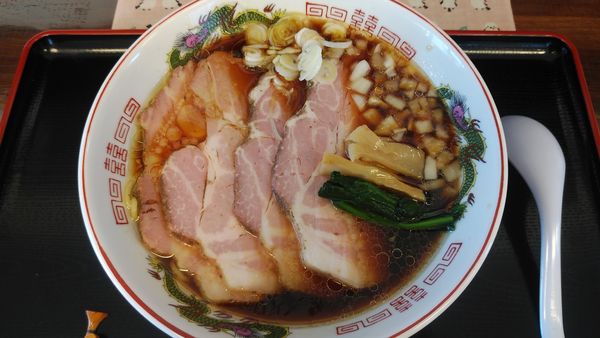 「みや美豚のちゃーしゅーめんしょうゆ味」@らーめん たけみやの写真