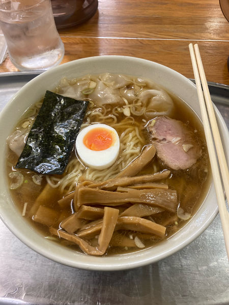 「ワンタン中華(小盛り) 950円」@大勝軒 昭島店の写真