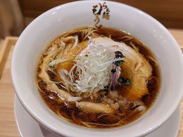 「醤油　850円」@らぁ麺 もう利 南森町店の写真