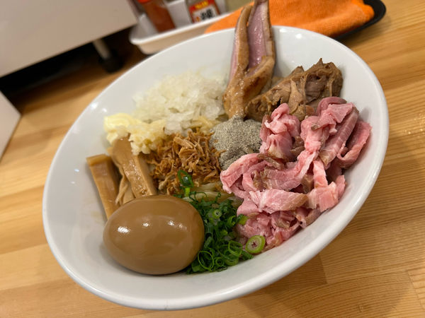 「まぜそば」@煮干らーめん 川むらの写真