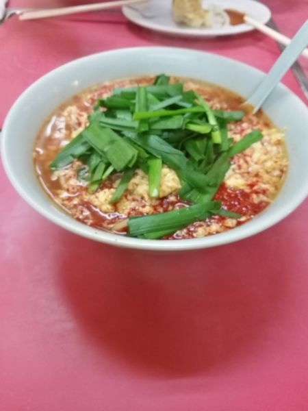 「タンタン麺大盛メチャからニラ」@中華タンタンメン本舗 きんけの写真