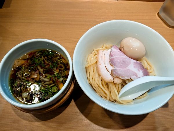 「味玉つけ麺」@らぁ麺 はやし田 横浜店の写真