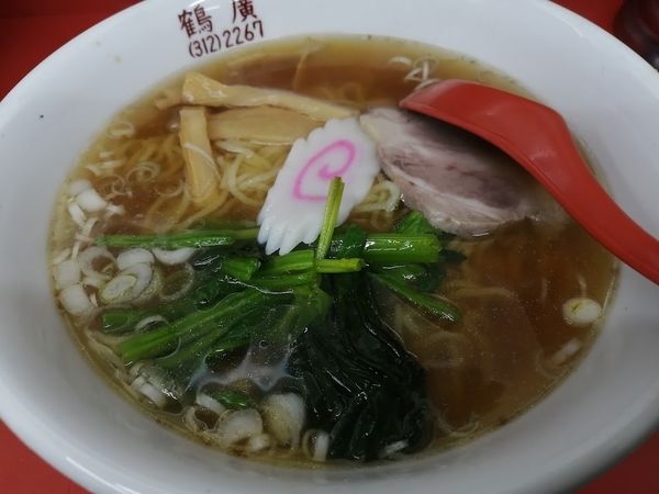 「ラーメン(600)」@鶴廣の写真