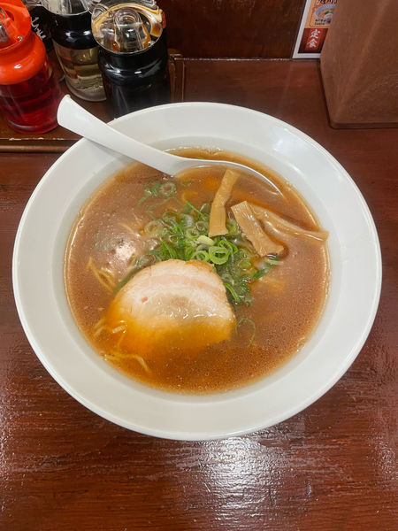 「旭川醤油らーめん(640円)」@威風 川崎店の写真