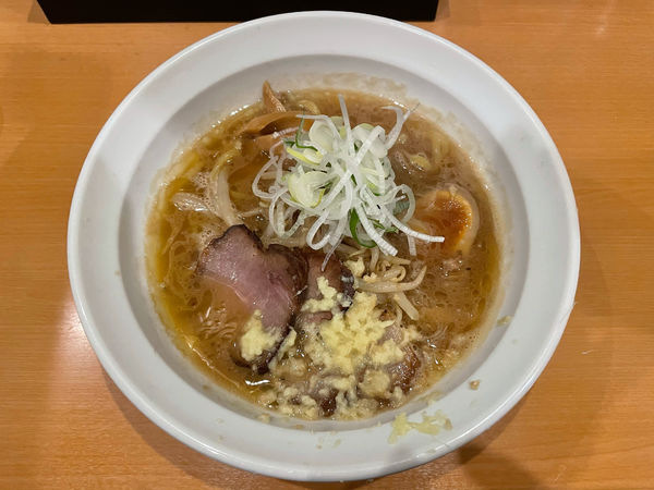 「ハーフらーめん（味噌）」@麺屋 すずらんの写真