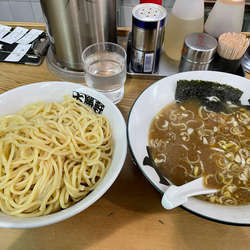 肉入りつけそば大盛