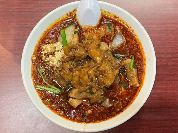 「辛いスタ満ソバ」@元祖スタミナ満点らーめん すず鬼の写真