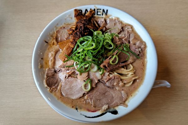 「こってり とのそば」@中華そば 殿 加茂店の写真