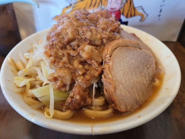 「ミニラーメン　豚1枚」@麺屋 歩夢の写真