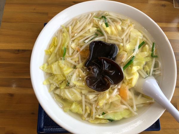 「タンメン＋餃子」@大三元 福島鎌田店の写真