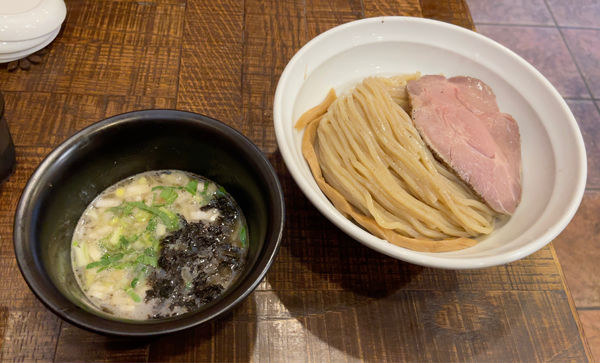 「シコシコ鶏つけ 大盛」@七福軒の写真