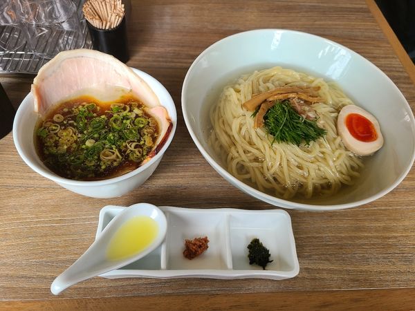 「特製蜆昆布水つけ麺」@中華そば 和渦 TOKYOの写真