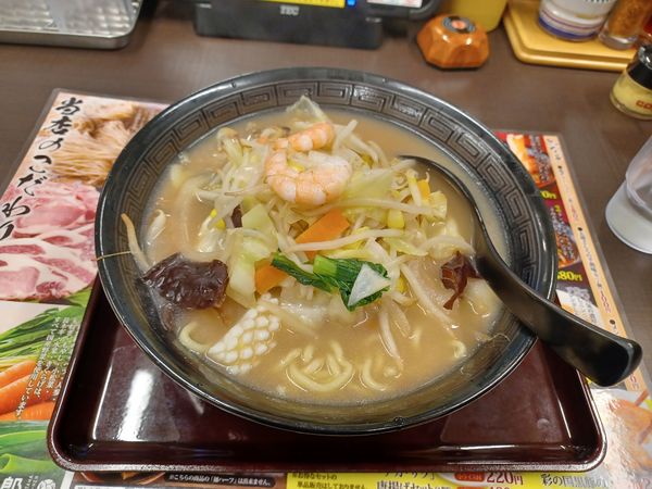 「海鮮タンメン」@埼玉タンメン 山田太郎 川島インター店の写真