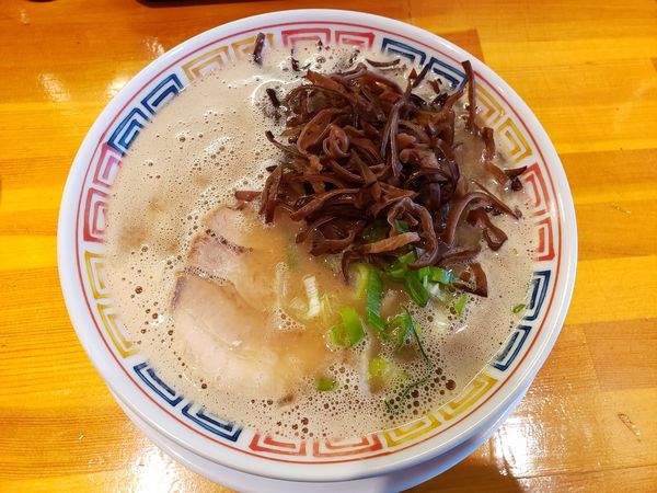 「【限定】博多らーめん キクラゲ」@とんこつ らい斗の写真