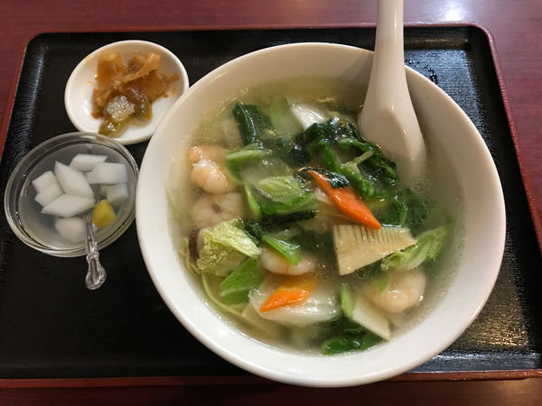 「エビタン麺　500円」@龍城飯店 本館の写真