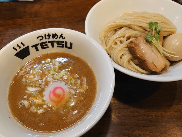 「味玉つけめん(1000円)」@つけめんTETSU 赤羽店の写真