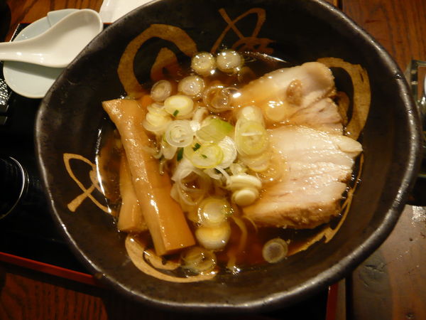 「半ラーメン（醤油中華）」@麺とおばんざいとお酒のお店 佳什の写真