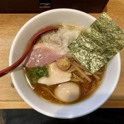 特製丸鶏醤油らーめん 1200円+麺大盛150円