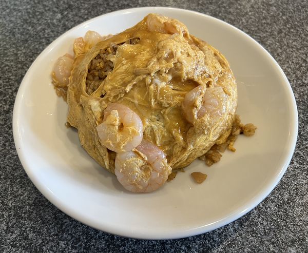 「海老入り炒飯780円」@中国料理 りぼんの写真