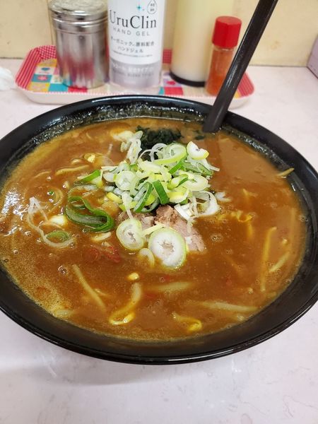 「カレーラーメン辛口」@富士ラーメンの写真