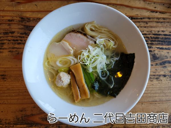 「しぉらーめん」@らーめん 二代目吉田商店の写真