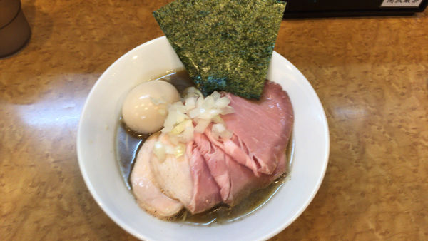 「純煮干しそば　和え玉　1350円」@中華そば 児ノ木の写真