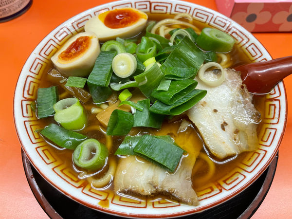 「中華そば（中）@630+味玉@100」@麺屋7.5Hz+ 梅田店の写真