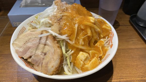 「フュージョン(800円)　ニンニク」@火の豚 人形町駅前店の写真