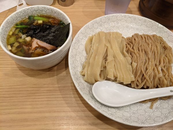 「合盛りつけ麺900円」@麺や 麦ゑ紋の写真