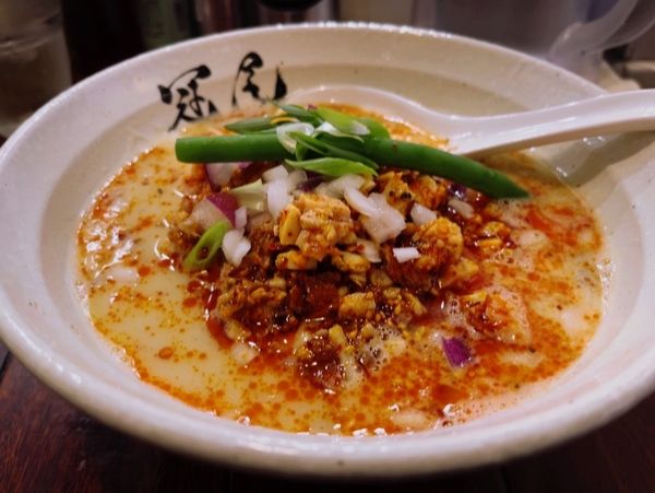 「鶏坦湯らぁめん」@らぁめん冠尾 恵比寿西店の写真