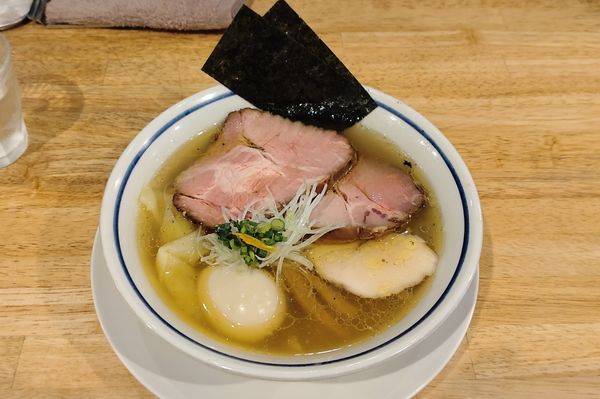 「特製 中華そば（塩）」@手打式超多加水麺 ののくらの写真