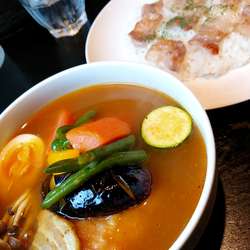 チキン、ポーク野菜