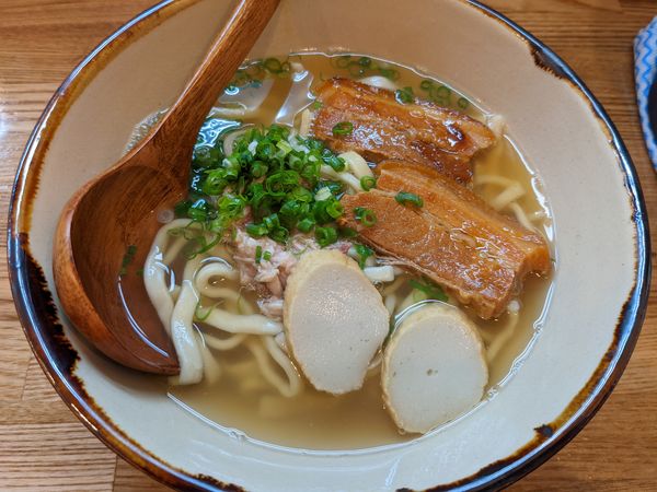 「沖縄そば」@沖縄そば 青の写真