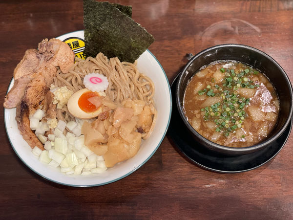 「つけ麺大盛り(麺②)」@麺屋まるいちの写真