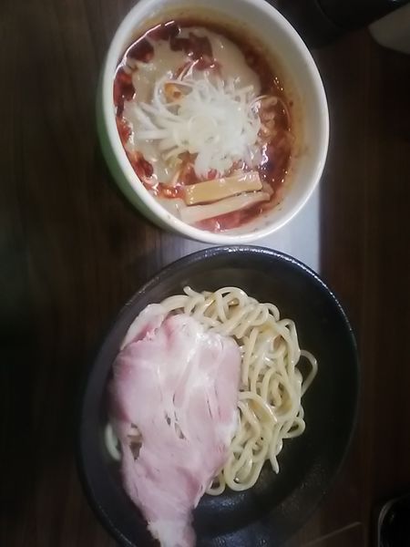 「辛みそつけ麺(並盛)(850円)」@麺処 となみの写真
