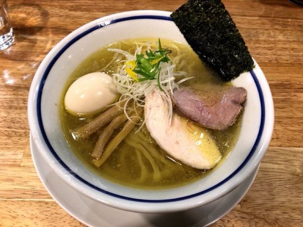 「煮玉子 中華そば」@手打式超多加水麺 ののくらの写真