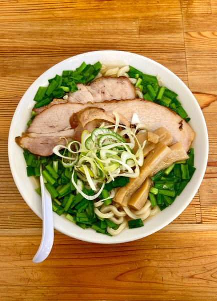「ラーメン+チャーシュー+ニラ」@らーめん餃子専門 一 HAJIMEの写真