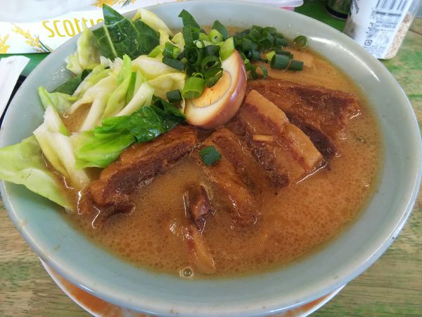 「角煮らーめん」@熊本ラーメン 桃太郎の写真