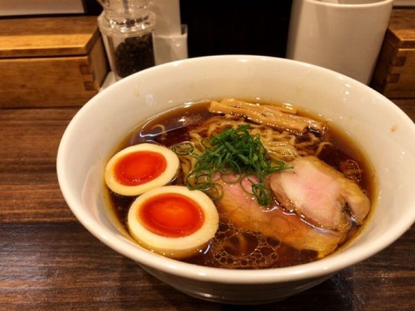 「味玉中華そば・醤油」@櫻井中華そば店の写真